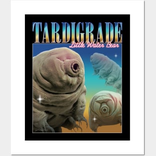 Tardigrade retro fan T-shirt Posters and Art